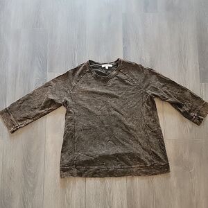 Jess And Jane Blouse Womens Small Top 3/4 Sleeve USA made